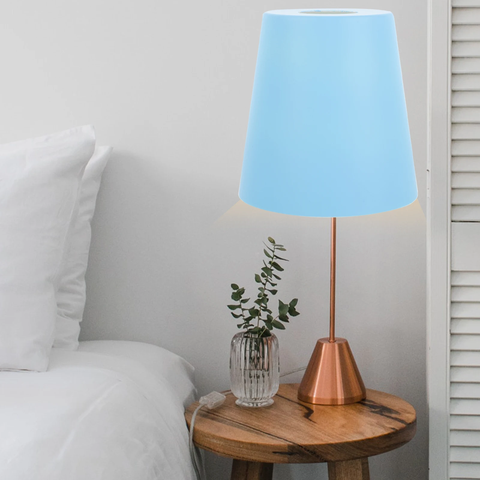 

Modern Wrought Iron Lampshade Light Bulb Cover for Hanging Small Table Style Pendant