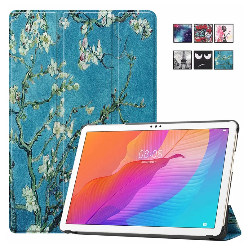 Tablet Cover for Huawei Matepad T10s Case 10.1  AGS3-L09 AGS3-W09 Slim PU Leather Stand Cover for Huawei Matepad T 10s T10 Case