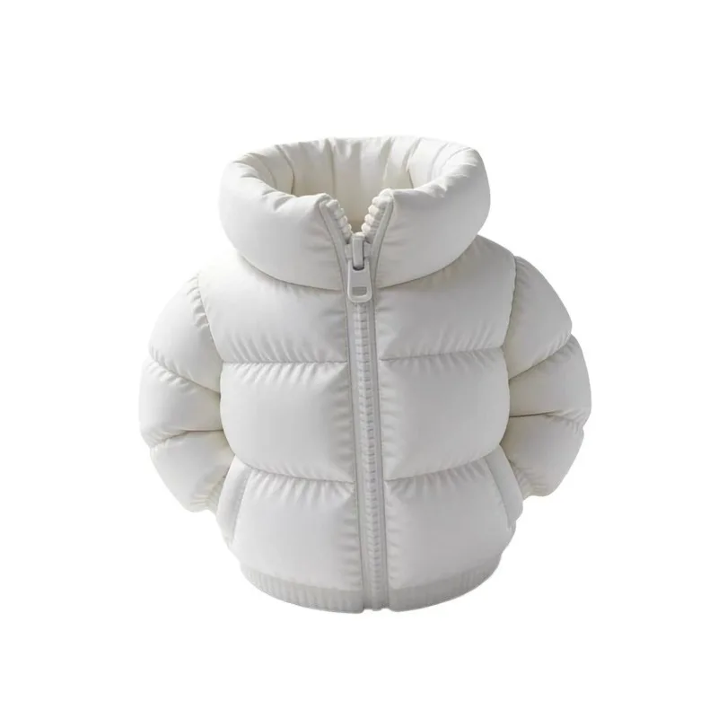 Creative down jacket shape white hooded zipper storage box desktop decorative concrete ornament