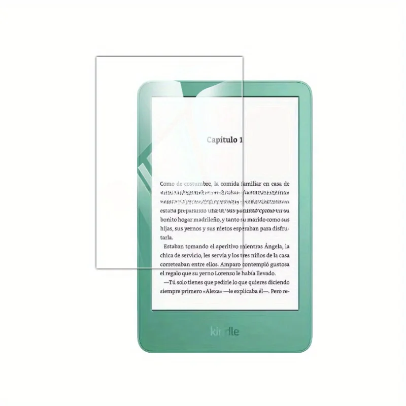 For Kindle 2024 6inch HD Tablet Tempered Glass Screen Protector with Full Cover Protective Film