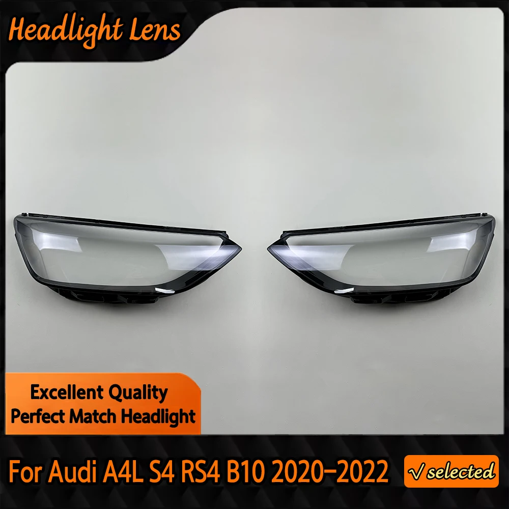 

Front Headlamp Cover Headlight Lens Shell Plexiglass Replace Original Lampshade For Audi A4L S4 RS4 B9PA B10 2020 2021 2022