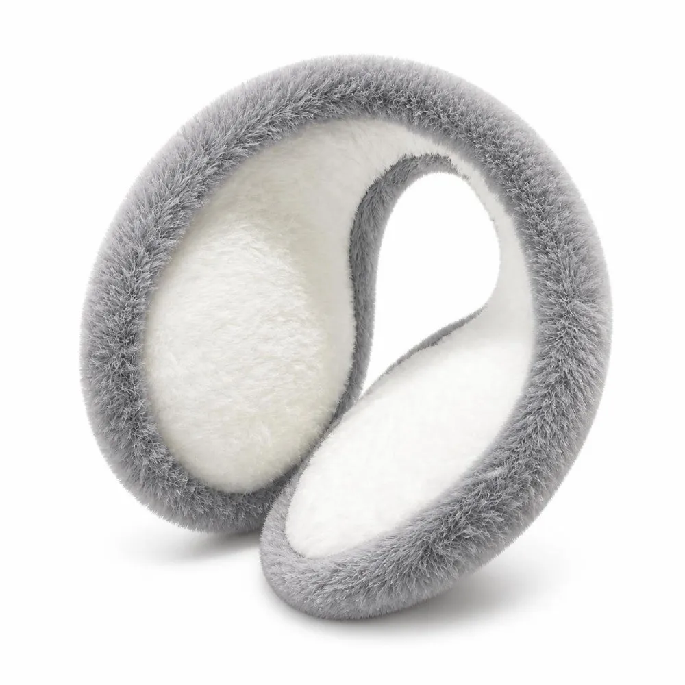 Rear Worn Style Rear Hanging Ear Muffs Skin-friendly Fabric No Pressure Ear Warmers Lightweight Portable Windproof Ear Covers