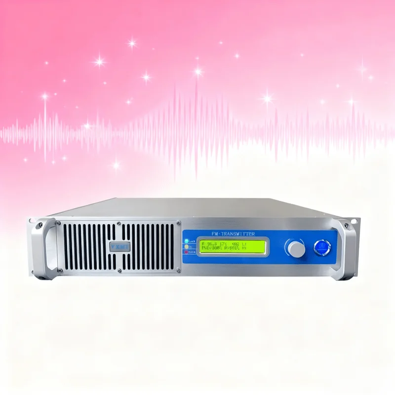 

300W FM Transmitter - CD-Grade Sound, for Church/School/Art Supply Store, Power On/Off Control, Smart Temperature Control