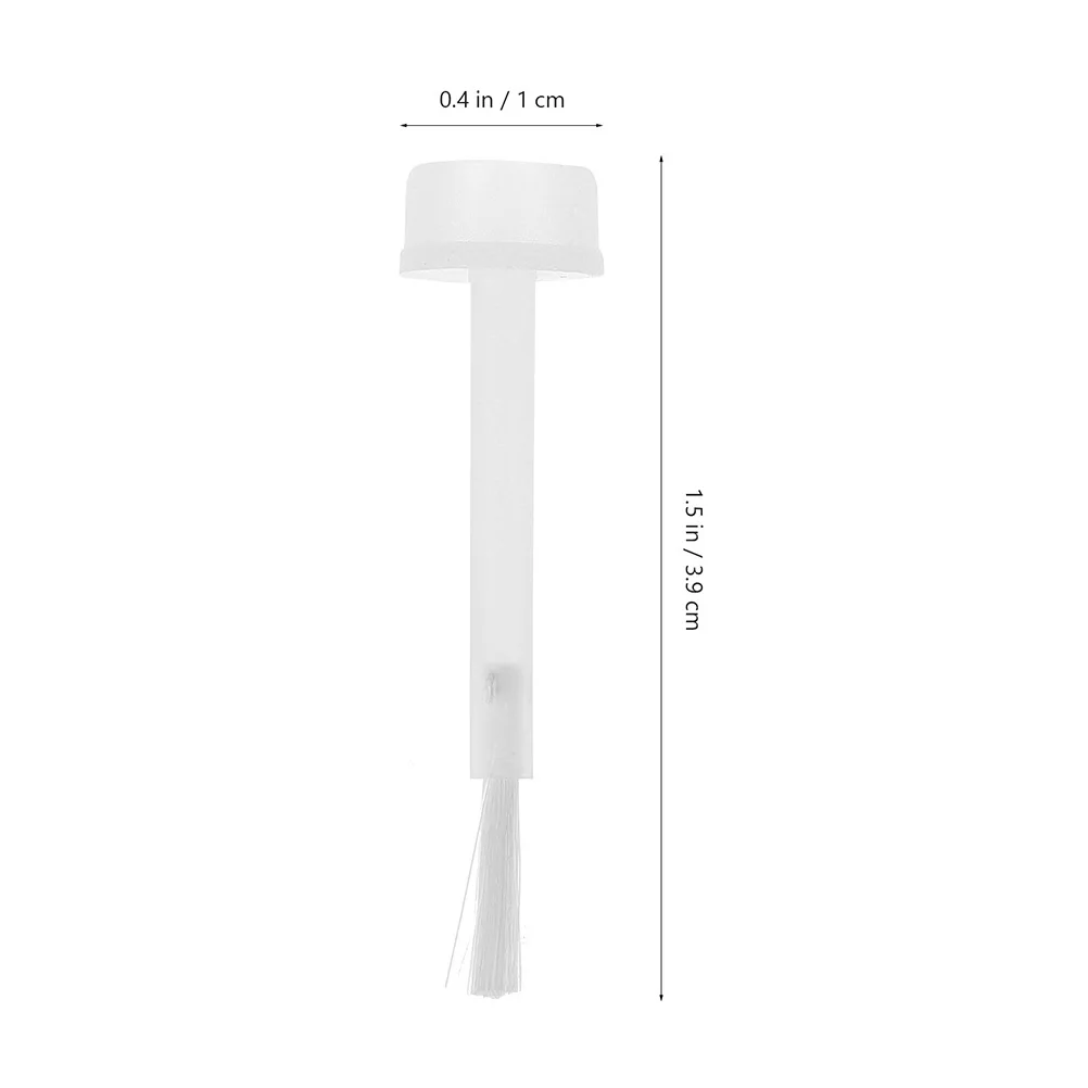 250 قطعة من فرشاة جل طلاء الأظافر، شعيرات ناعمة سهلة التركيب، أداة استبدال فرشاة طلاء الأظافر السائلة #4