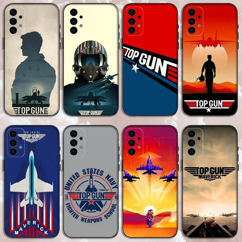 

Movie T-Top G-Gun M-Maverick Phone Case For Samsung Galaxy A13,A21s,A22,A31,A32,A52,A53,A71,A80,Soft Black Shell