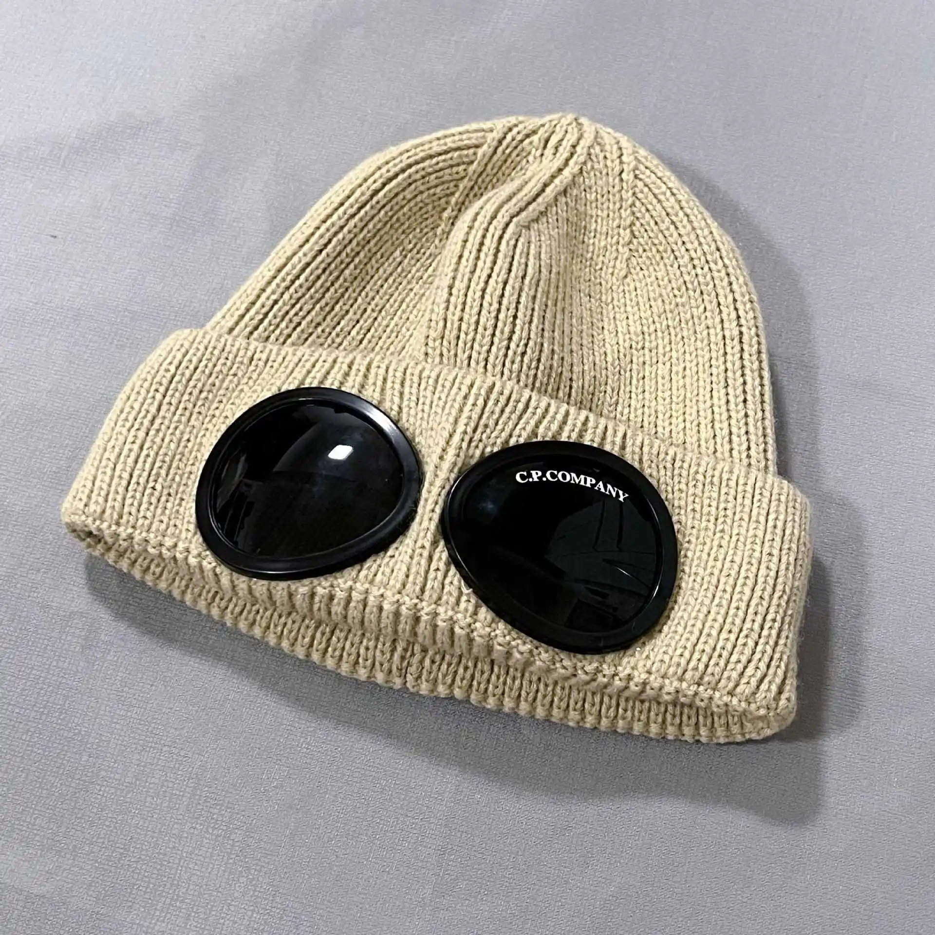 2024 Fashion New Pilot Autumn and Winter Knitted Cap Men and Women Travel Couple Wool Cap Beach Sunglasses Senior Flight Cap