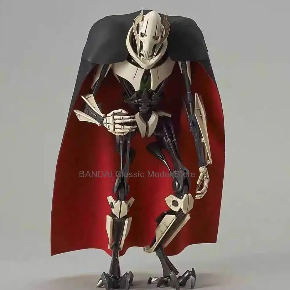 Bandai Star Wars Anime General Grievous Action Figure 1/12 Scale Plastic Model Kit Original Box view 3