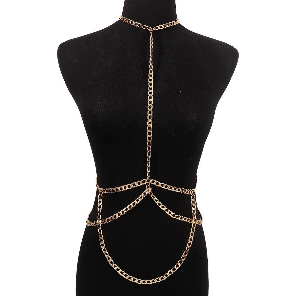Body Chains Jewelry for Woman Fashion Bikini Chain Belly Body Harness Beach Sexy Accessories