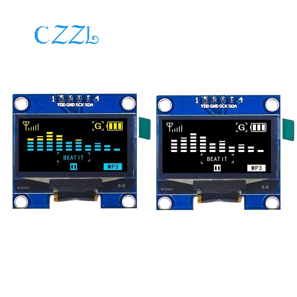1,3 Zoll OLED-Modul mit I2C-Schnittstelle: Perfekte Lösung für DIY-Projekte und Embedded-Systeme