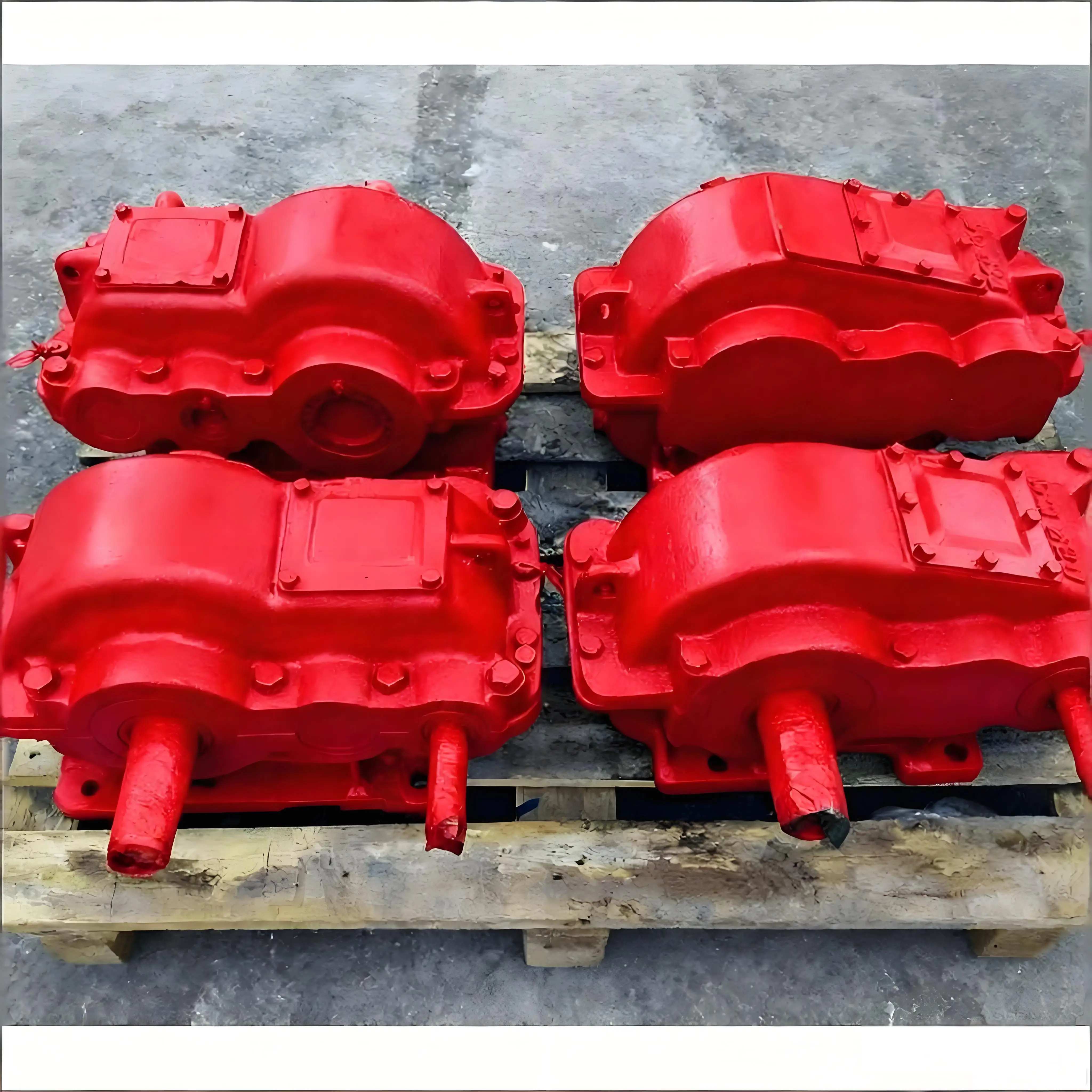 Custom Railway Parts Wagon Gearbox Housing Aluminum Casting Machined OEM Customized