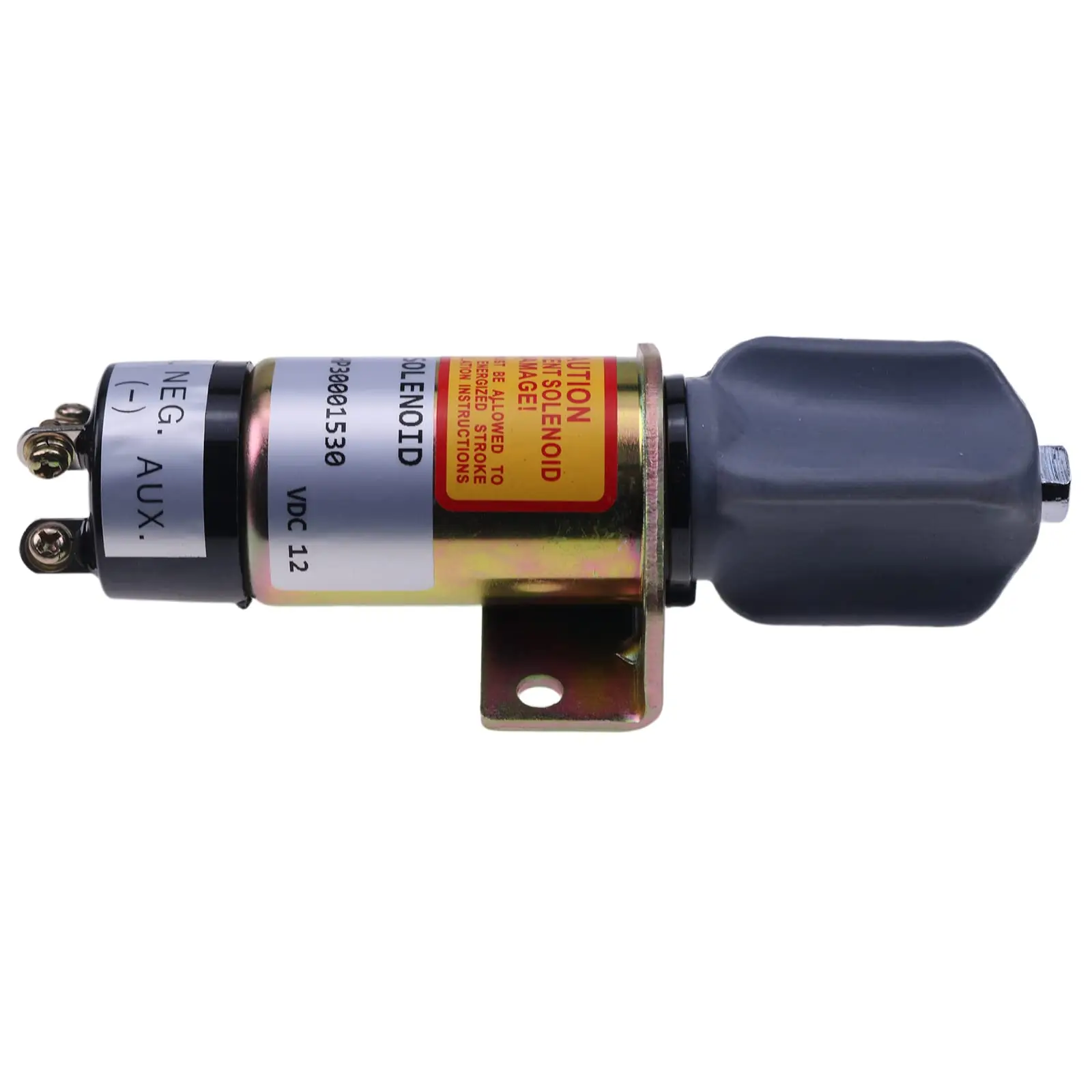 truck parts Fuel Stop Solenoid Valve 12V 1500-2085 1502-12C7U1B1S1A with 2 Terminals for Cummins with 3 terminals For Woodward