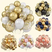 30pcs Colorful Sparkle Balloon Set Theme Party Birthday Scene Decoration Balloon Happy birthday Decoration 2025 New