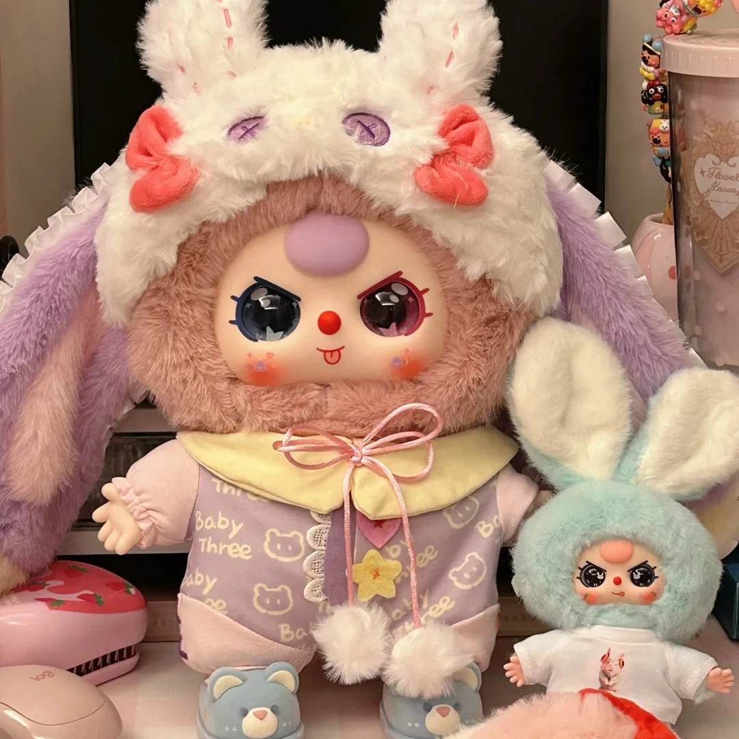 

Babythree Sweet Dream Plush Doll 400 Series Cute Girl Blind Box Soft Toy for Girls Birthday Gift Home Decor Collectible Ornament