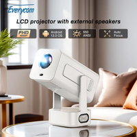 Everycom HY300 Pro MAX 1080P Full HD Projector Android 13 Wifi 6.0 BT5.2 Cinema Sound Speaker Protable Mini Projetor Supports 4K