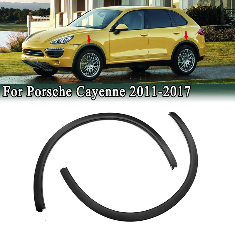 Pour Porsche Cayenne 2011-2017 : Garniture de protection d'arche de roue / Garde-boue 95855982720 95855972720 95855972820 95855982820