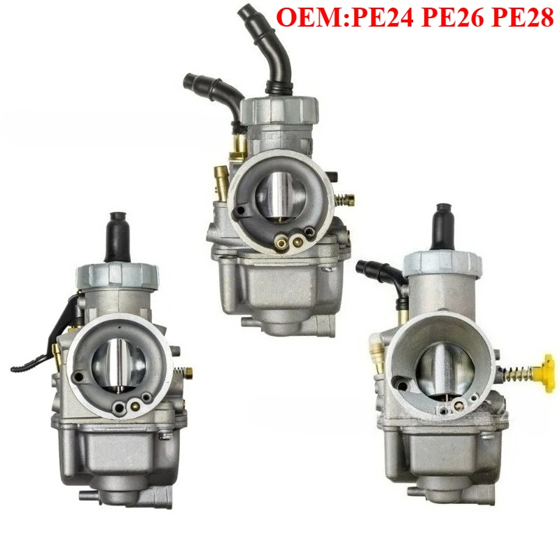1 шт. карбюратор Carb 24 мм 26 мм 28 мм руководство для Honda PE24 PE26 PE28, карбюратор мотоцикла