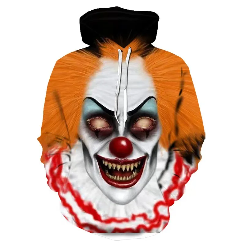 Halloween Hoodie Men Fashion Hoodie Kids Hip Hop Hoodies Boy Coats Pumpkin Print Oversized Tracksuits Women Sweats Mens Clothing