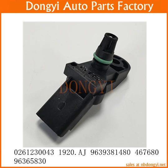 Manifold Absolute Pressure MAP Sensor OE No. 0261230043 1920.AJ 1920AJ 9639381480 467680 96365830