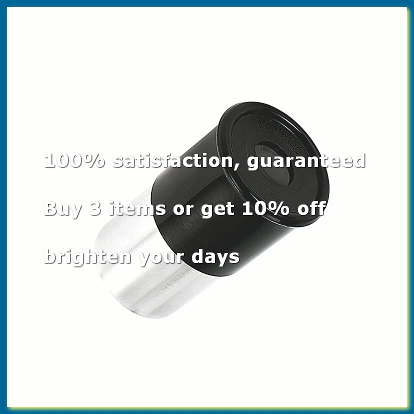 0.965 Inch H20mm Eyepiece Lens Fully Multi-Coated Optical Glass for Astronomy Telescope Accessory