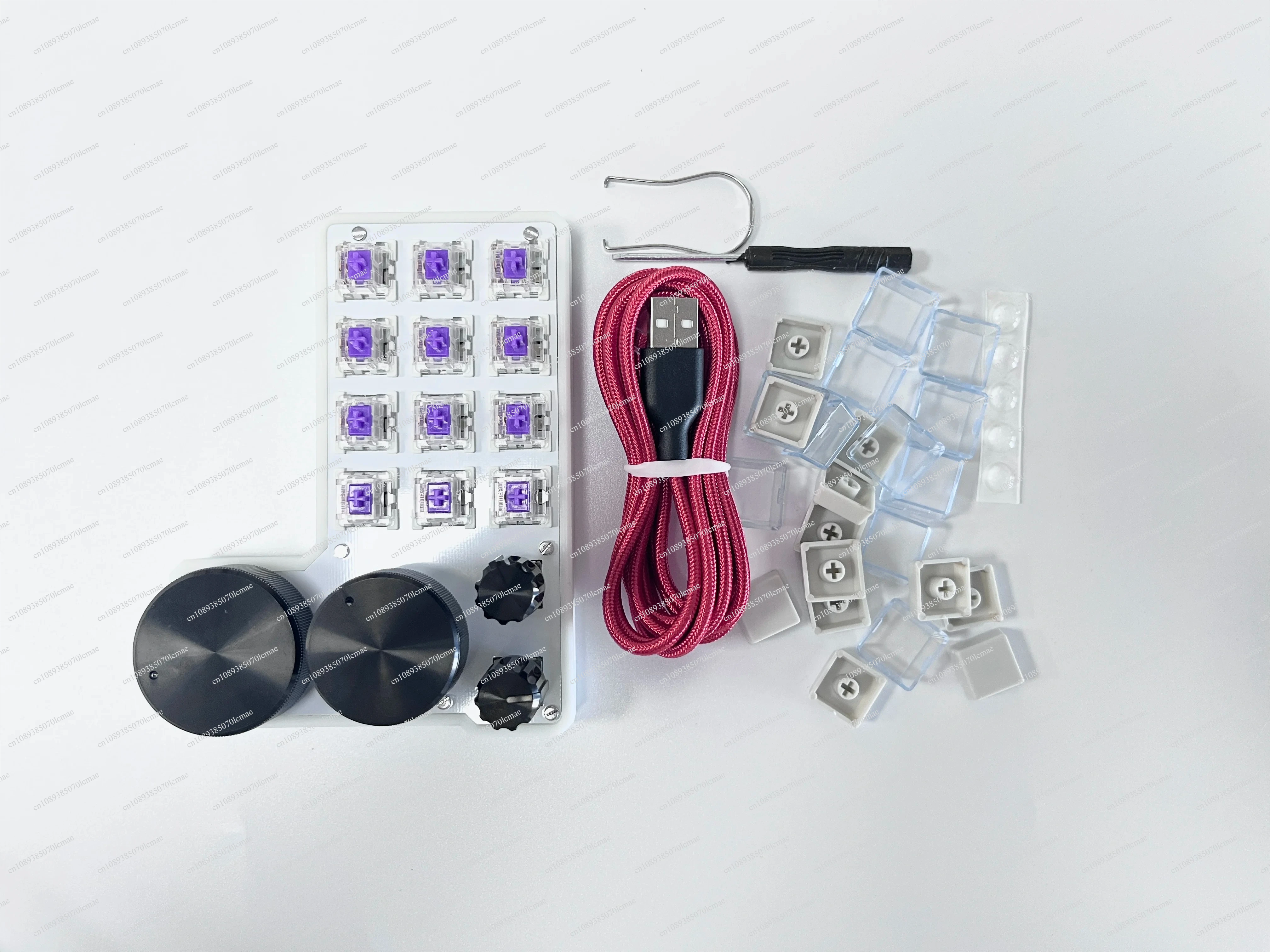Four-knob Mechanical Keyboard PAD Small Keyboard Custom-made Designer Keyboard Knobs support buttons for more than just rotation