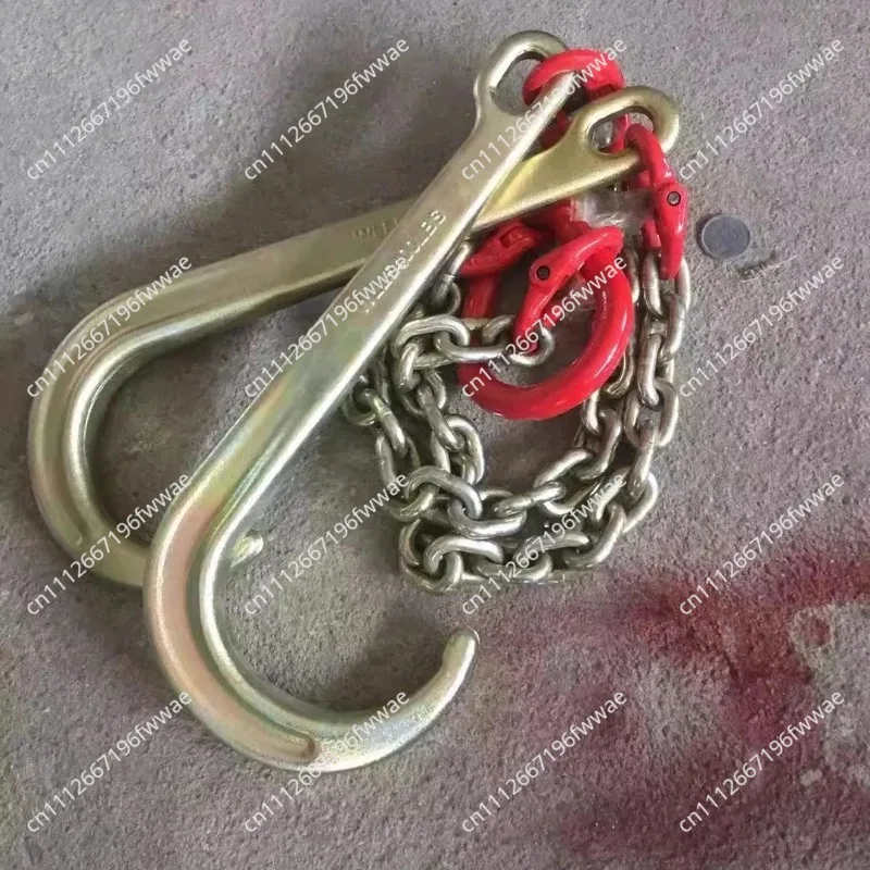 Road Rescue Truck Trailer Wrecker Accessories Hook Chain Loquat Hook Crane