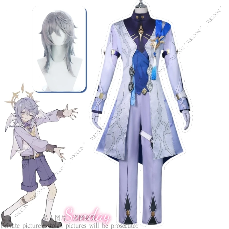 Sunday Cosplay Costume Game Honkai:Star Rail Cosplay Anime Game Penacony Halloween Party For Man Full Set RolePlay Plus Size