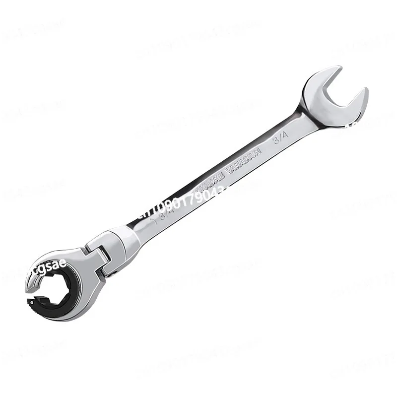 12PCS Multifunctional Turnable Open YouTube Ratchet Wrench Plum Blossom Wrench Dual-purpose Quick Gap Gear Wrench