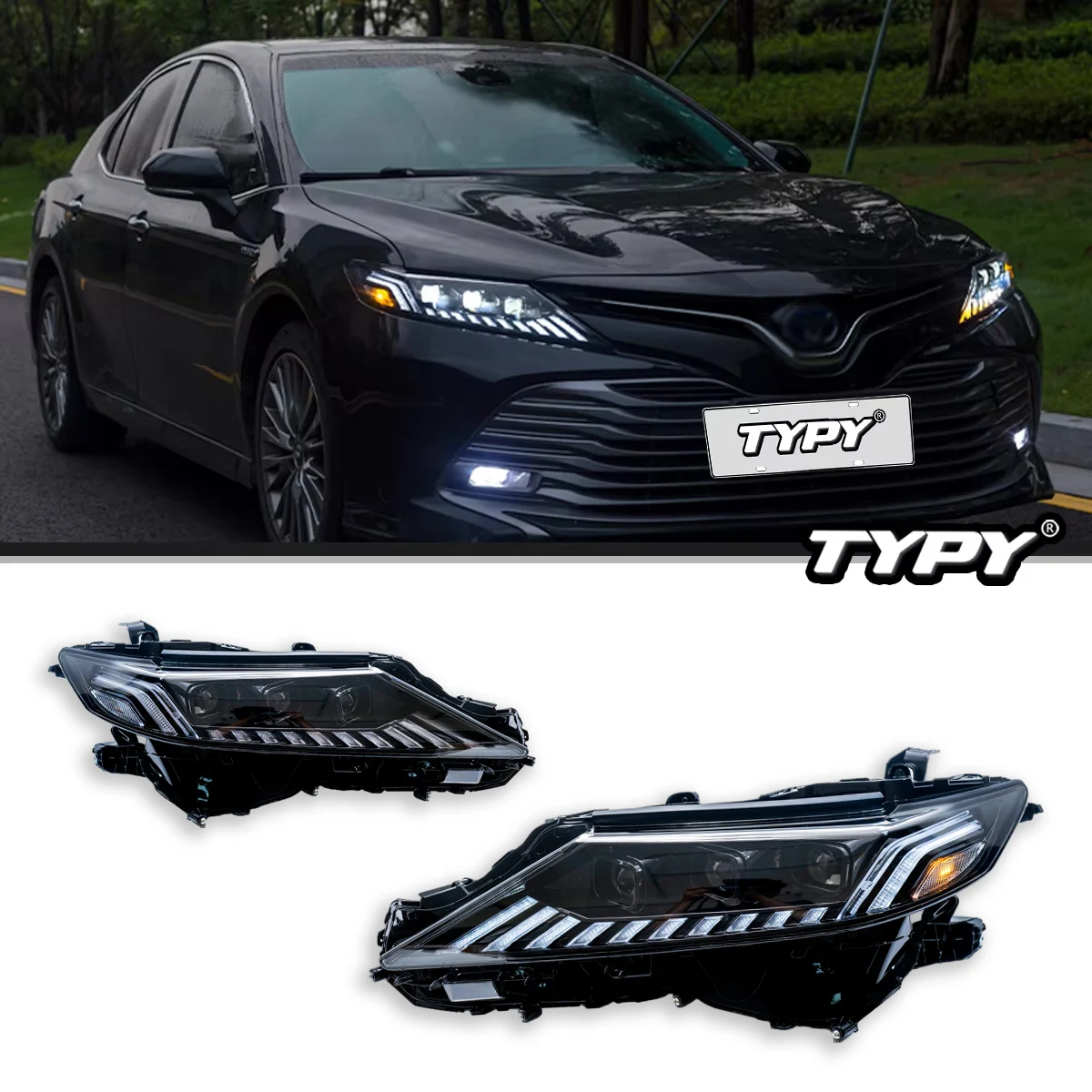 

Автомобильные фары TYPY для Toyota Camry 2018-2023