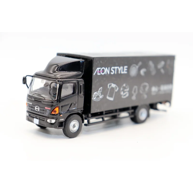 

Diecast TINY 1/76 Scale HINO 500 Truck Transporter AEON Yoshinoshima Painted Alloy Car Model Collectible Toy Gift Souvenir
