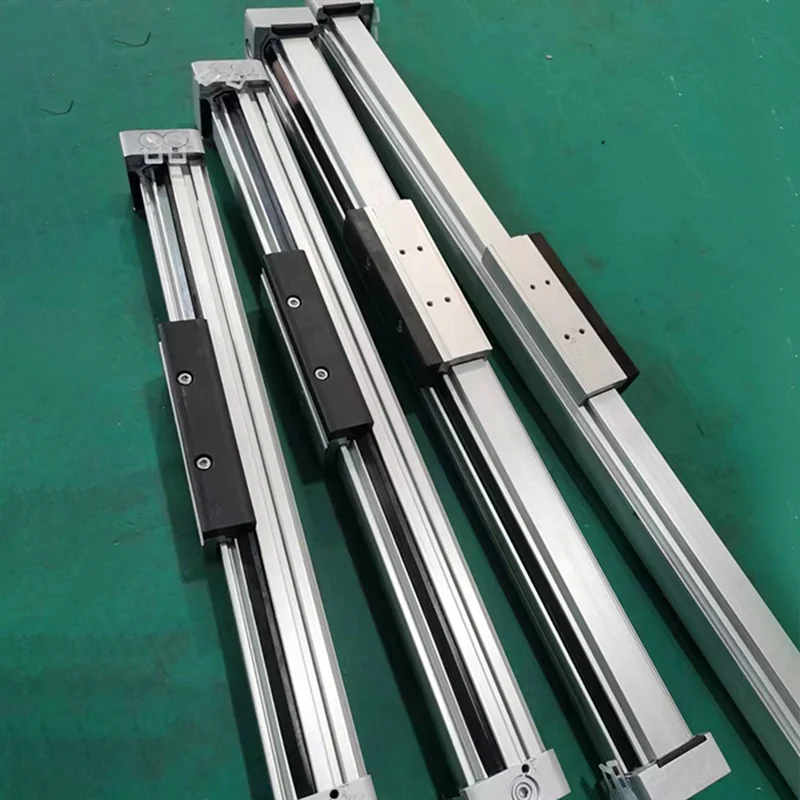 DGC Guide Type Mechanischer pneumatischer kolbenstangenloser Zylinder DGC 18/25/32/40-G-PPV-A Geradliniger Hubaktuator – Detail 2