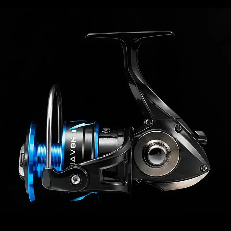 2025/يحتوي على بكرة صيد دوارة Iii 2000/3000/4000/5000 بكرة صيد للمياه المالحة عجلة دوارة بقوة سحب كبيرة #5