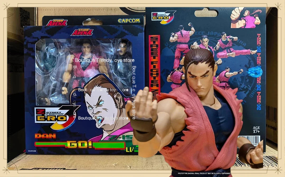 

In Stock Storm Toys Arena ST Street Fighter Zero 3 Dan Collectible Action Figure SFSA04 Model Toy
