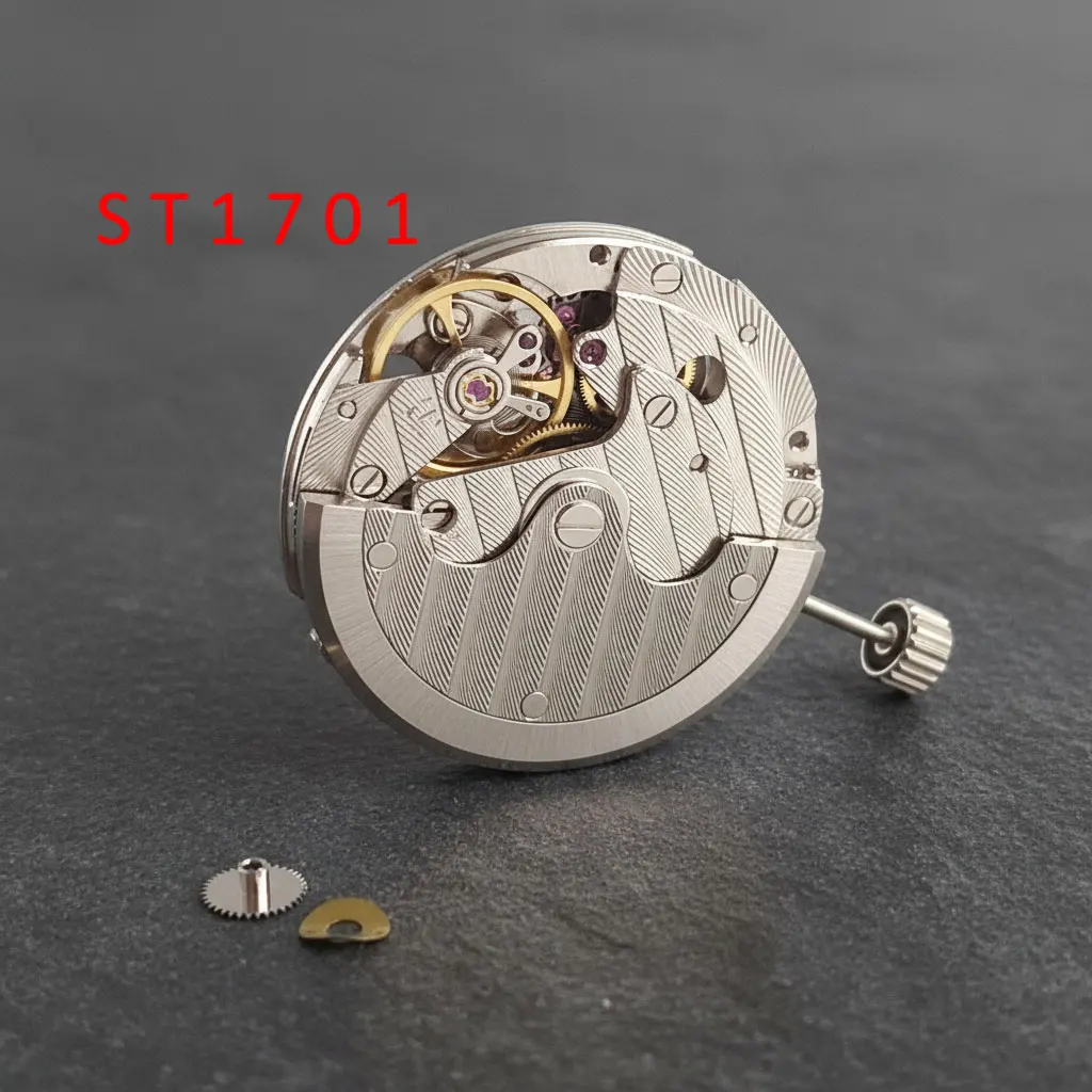 High Accuracy Quality ST1701 Mechanical Automatic Watch Movement Replacement For Men New Watch Parts