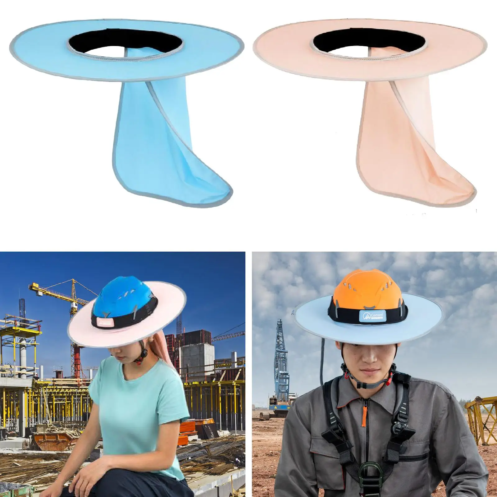 

Солнцезащитный козырек для каски: удобный, легкий, с защитой шеи, для альпинизма и работы на открытом воздухе