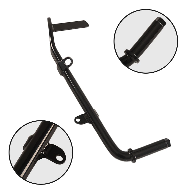 Motorcycle 8.5 9.5 10.5 inch Kickstand Side Stand Kit Parking Footrest Bracket For Harley Touring FLHX FLHR 2007-2024