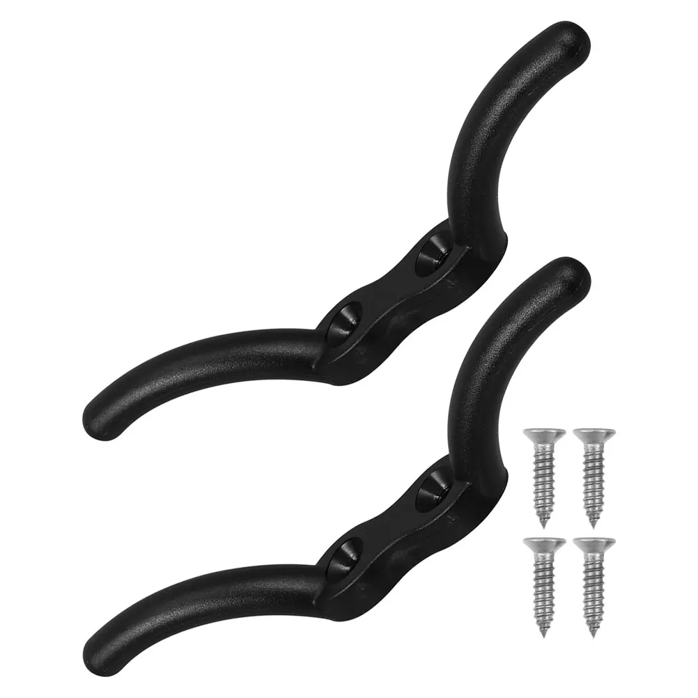 

Flag Pole Mount Accessories Hook Boat Deck Flagpole Cleat Croissant Nylon Hooks