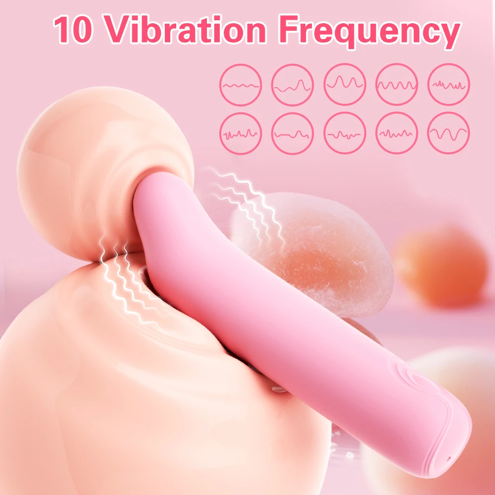 10 Speed Mini Bullet Vibrator for Women Fast Orgasm Clitoris Stimulator Rechargeable Female Masturbation Goods Adult Sex Toy