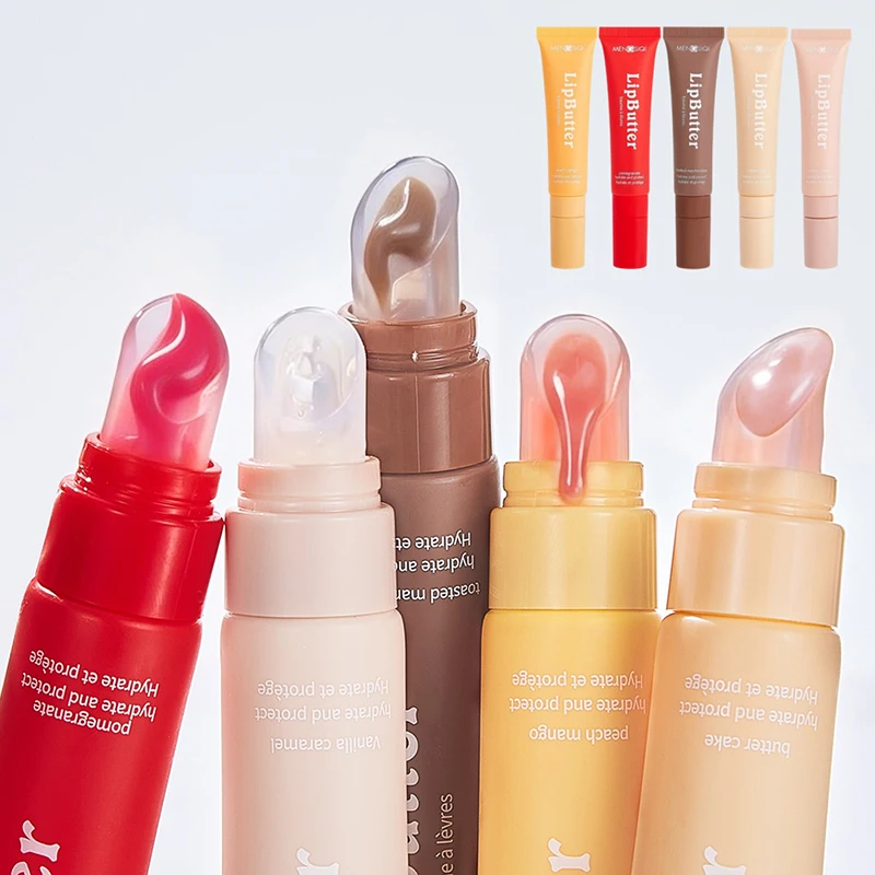 Moisturizing Lip Balm Improve Lip Lines Soft Hydrating Non-sticky Portable Lip Gloss Relieve Dryness Cracking Daily Lip Care