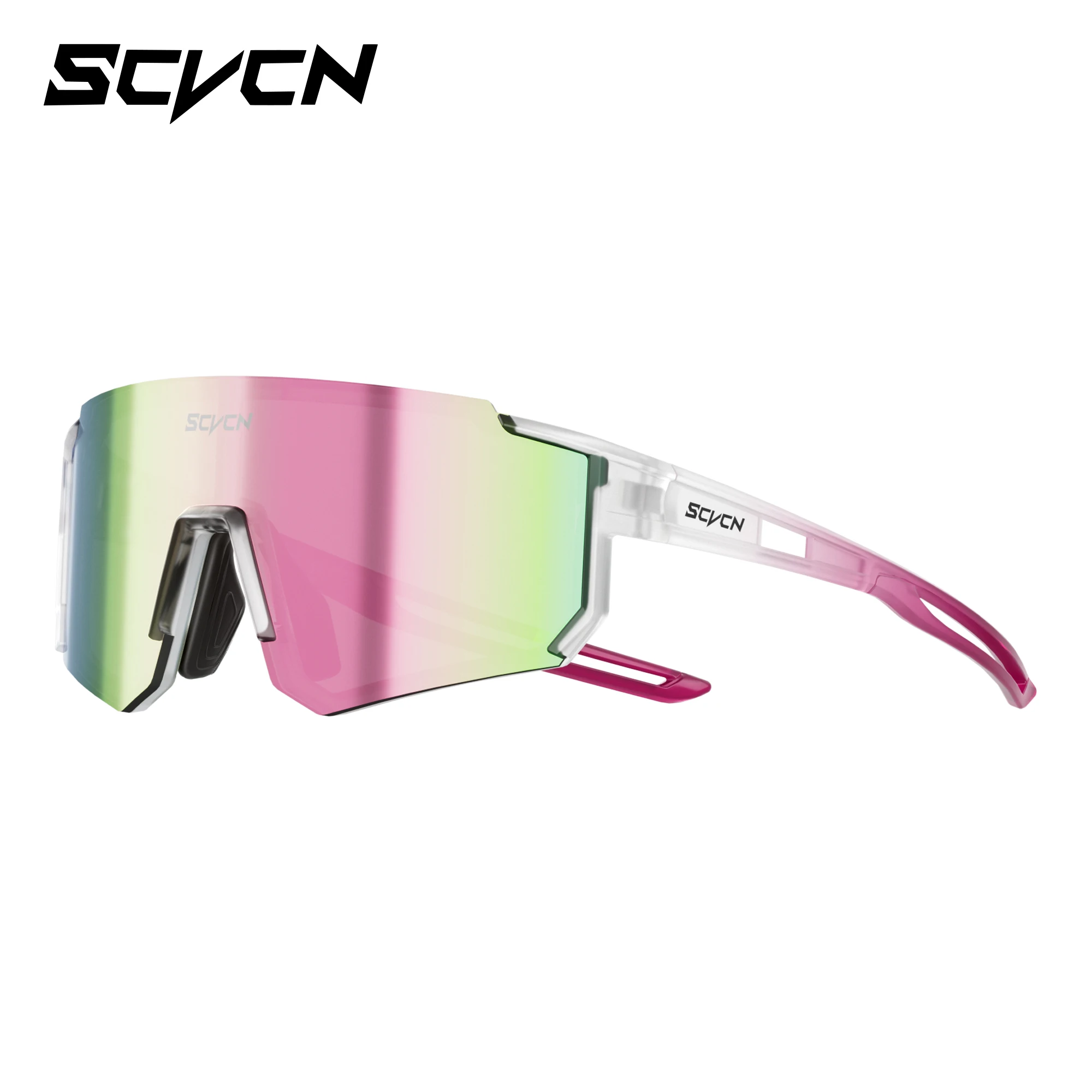 SCVCN Mädchen Sport Sonnenbrille Kinder Radfahren Brille Photochrome UV400 Jungen Baseball Outdoor Brillen Laufen Wandern Sonnenbrille