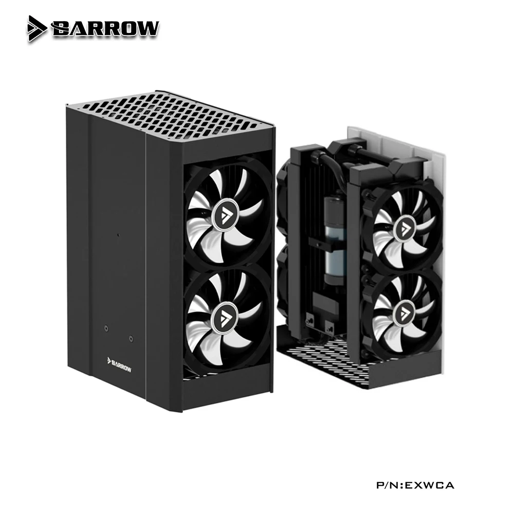 Barrow 240 Water cooling dock AIO highly integrated aluminum alloy external docking station For ITX Case laptop external cooled