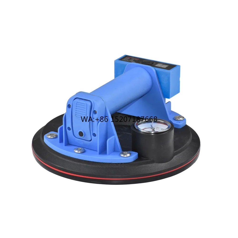 

8'' Vacuum Suction Cups for Tile Glass Automatic Electric Pump Lifting Tools Hand-hold Suckers Move Tools 40mm Pressure Gage