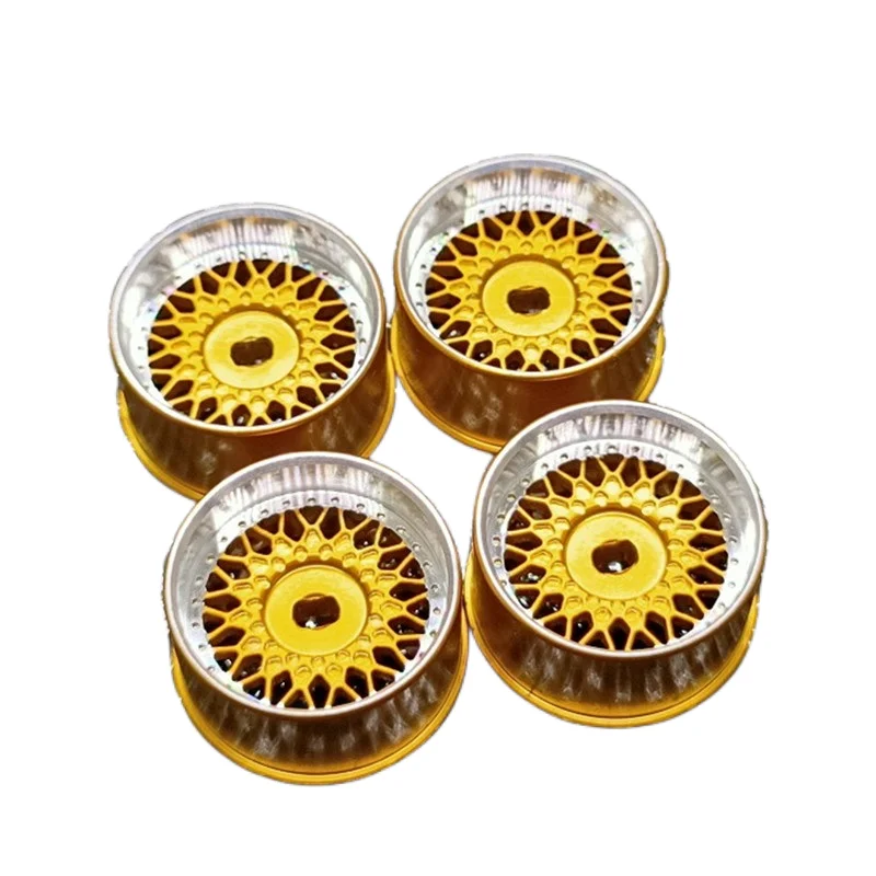 4pcs/set 20mm Metal Wheel Hub with BBS Style for RC Car 1:28 DriftArt2 Mini-Q HGD1 XRX Wltoys K969 Kyosho Mini-Z AWD MA020