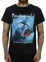2025 Summer Running Wild Riding On The Tide Printed Cotton Men's and Women's T-shirts, High Quality Short Sleeve T-shirts