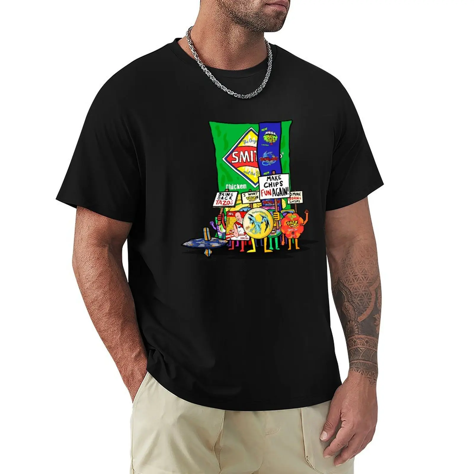 Camiseta Tazo de Trabalho Utilitária de Manga Curta