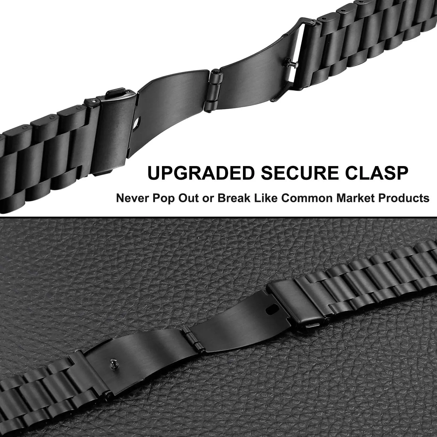 20mm 22mm Magnetic Strap For Haylou GST Lite/LS04/LS05S/Plus RT3/RT2 LS10 Metal Watchband For Haylou RS4 Plus/LS12/LS02 Bracelet