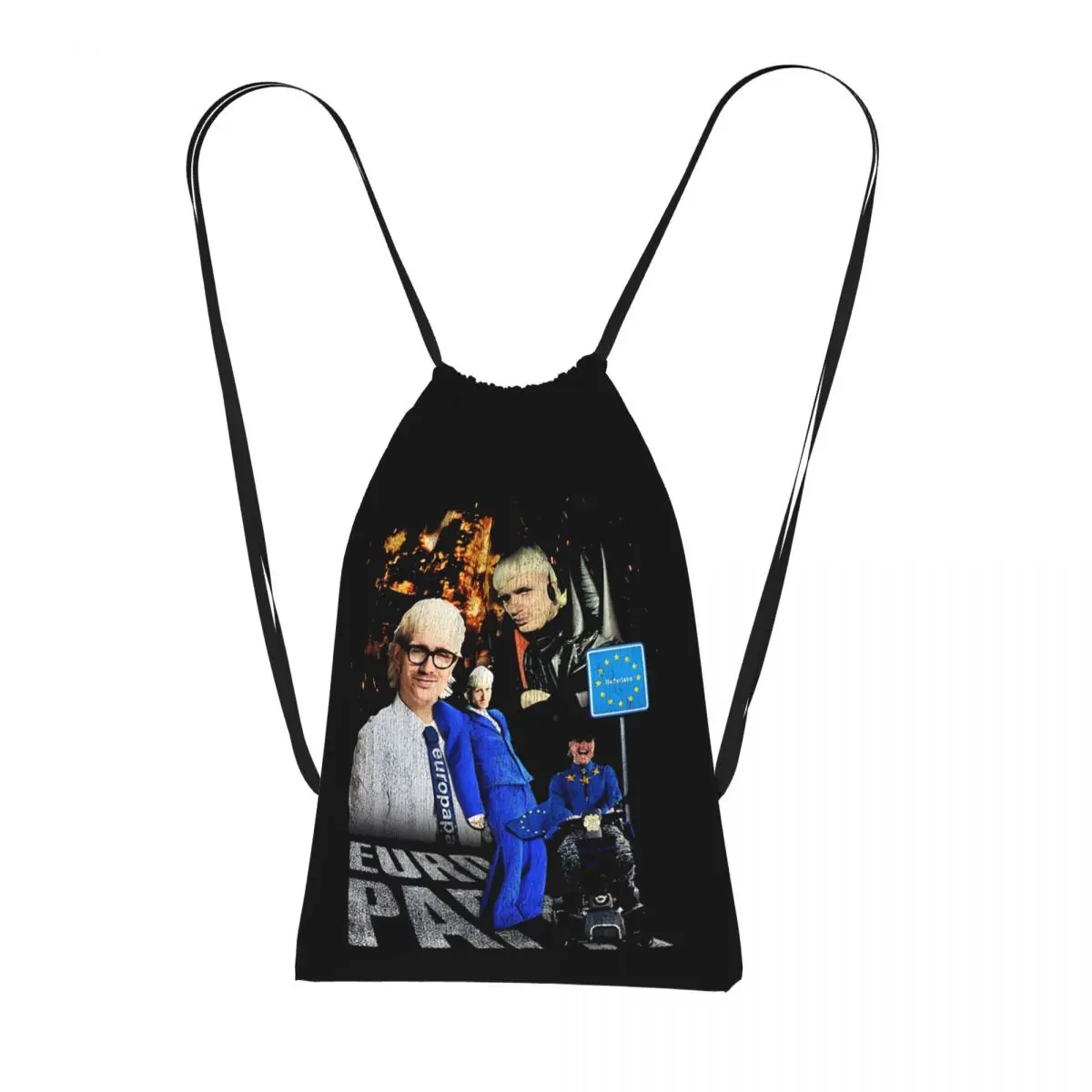 Joost Klein Eurovisions Song Contest Drawstring Backpack Sports Gym Bag Lightweight Foldable Storage Drawstring Bag Men Women