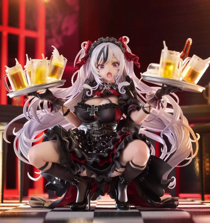 【UA】GOLDEN HEAD Azur Lane Elbe Missed High‑Light Moment 1/7 Scale Figure Model Toys Gifts
