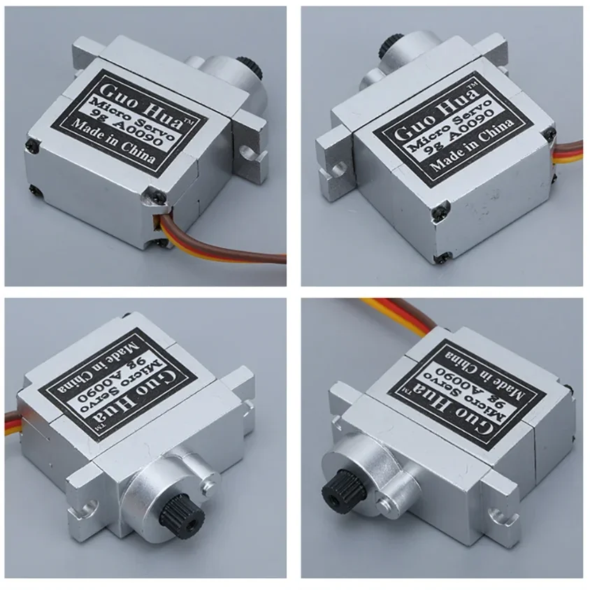 5 個 A0009 オールメタルギア 9 グラムマイクロサーボメタルハウジング Rc ヘリコプター飛行機ボート車 Trex 450 RC ロボット用