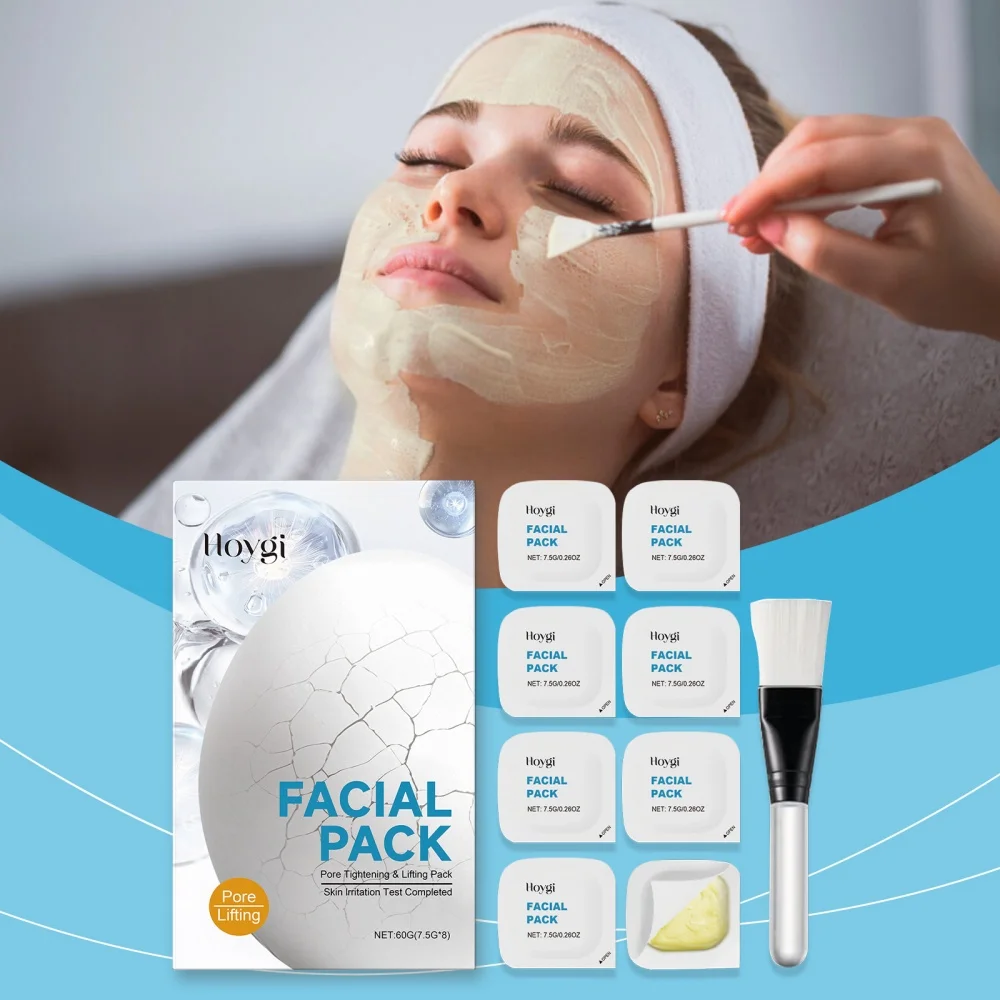 

Second throwing facial mask is packaged independently to moisturize, clean, nourish, moisturize, tender and smooth