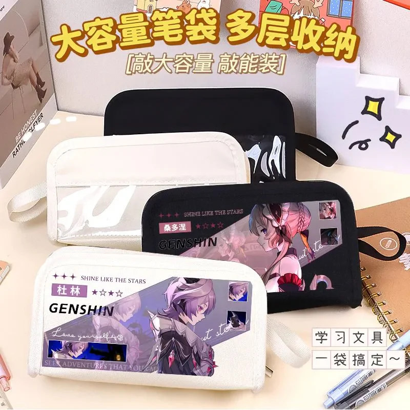 Пенал для косплея Genshin Impa – обзор и цена Pencil Case Large